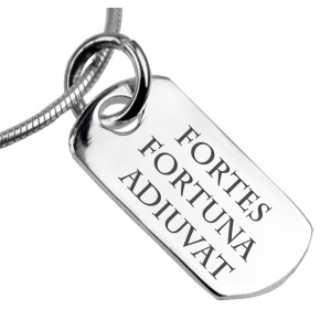Dog Tag Anhänger mit Wunschgravur