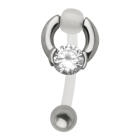 Intimpiercing (Christina) Bioflex Banane 1.6x12mm