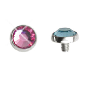 Dermal Anchor, Aufs&auml;tze, Oberfl&auml;chenpiercing Skin Diver & Zubeh&ouml;r - Dermal Anchor Aufsatz 4mm