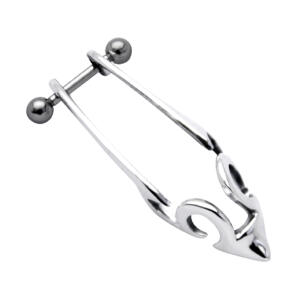 Helix Ohrpiercing mit Sterling Silber Design