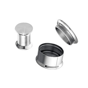 316L box plugs hochglänzend, 7.0mm