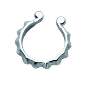 Brustclip aus 925 Sterling Silber diskret