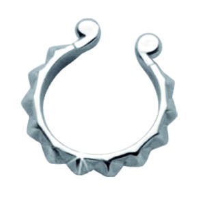 Brustclip aus 925 Sterling Silber diskreter Charme