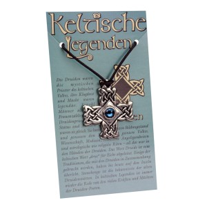 Anhänger keltische Legenden - Druiden Symbol mit Swarovski