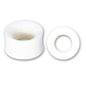 ORGANIX-Tunnel aus Knochen, weiß, 12mm Durchmesser