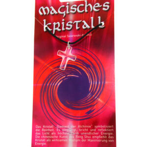 Kristallanhänger mit Kordelkette und Karte 02