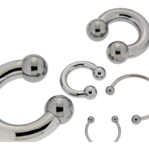 Hufeisen Piercing 3.2mm Stärke