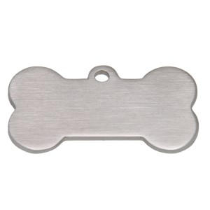 Hundehalsband Anhänger Knochen, 40x19mm