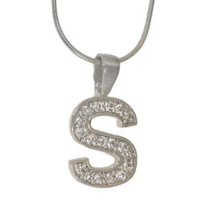 Anhänger Sterling Silber  Buchstabe S