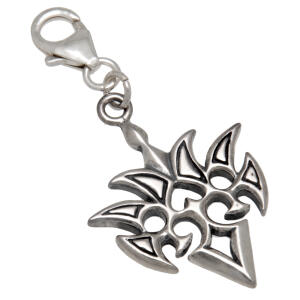 Charm-Anhänger Tribal-Herz zum einhängen in ein Bettelarmband