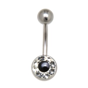 Bauchnabel Körperschmuck Piercing aus 316L Chirurgenstahl mit BK