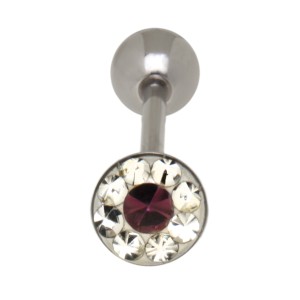 316L Chirurgenstahl Zungenpiercing 1.6x16mm Stablänge