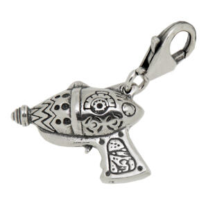 Anhänger Flash Gordons Waffe aus 925 Sterling Silber