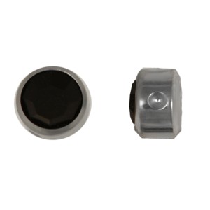 316 Flache Klemmkugel 4mm, black