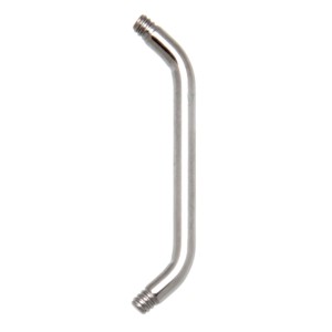 Titan-Pin 2x45°, 1.6mm Stärke und 7 verschiedenen Längen, high-polished