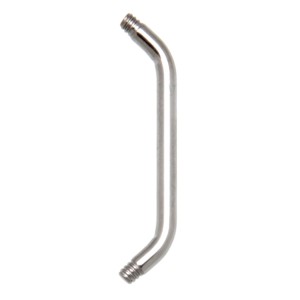 Titanium-Pin 1x45°, 1.6mm Stärke und 7 verschiedenen Längen, high-polished