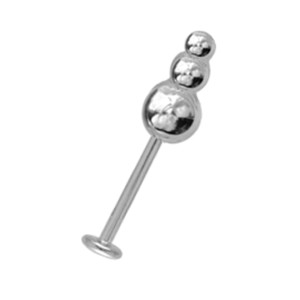 Mini Labret mit Aufschraubaufsatz 1.0mm und 1.2mm