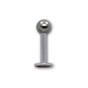 Mini Labret 1.2mm mit Kunstperle