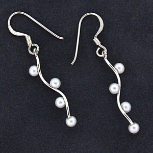 925 sterling silver earrings with spiral design 07