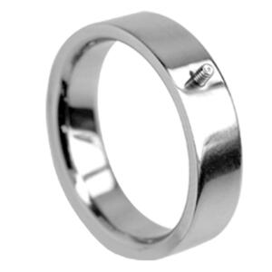 Stahlring mit einem Gewinde, Ringgröße 53