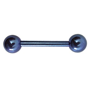 Titan Barbell Hantel2.0x12.7mm, dunkelblau