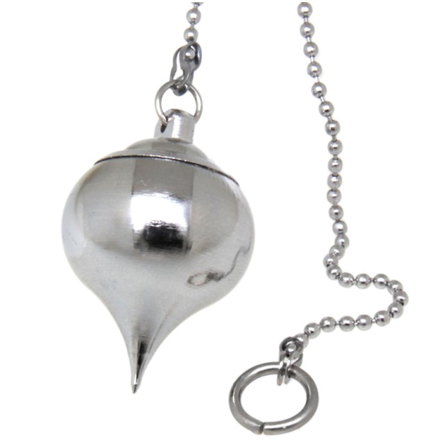 Esoteric pendulum Abbe Mermet chromeplated