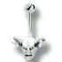 Bauchnabel K&ouml;rperschmuck Piercing mit Teufel Design, 1.6x6mm / 1.6x8mm / 1.6x10mm / 1.6x12mm / 1.6x14mm
