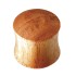Organix Plug aus Teak-Holz, Größe wählbar