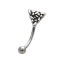 Augenbrauenpiercing 1,2x8mm mit keltischem Design