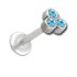 Schraubaufsatz für 1.2mm Labret Kristalle