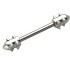 Bruststab mit 925 Sterling Silber Design Wikingerkeule