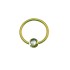 14 Karat Gold Lippenbändchenpiercing in 0.6mm Stärke
