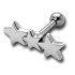 Helix Ohrpiercing mit Stern 283