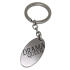 Schlüsselanhänger Oval aus Edelstahl  mit Ihrer Wunschgravur