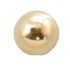 14 Karat Gold Massivschraubkugel 1.6mm Gewinde
