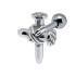 316L Helix Ohrpiercing 1.2x6, Motiv Nagelkreuz aus 925 Sterling Silber, silber