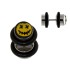 Pseudo-Stecker, Stift aus 316L, 1,2x4,5x8mm, Hallooween-Motiv