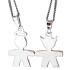 Anh&auml;nger Engelchen und Teufelchen aus 925 Sterling Silber