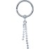 Tragus- oder Helix-Piercing 925 Sterling Silber Motiv mit 316L Ring TIP1630