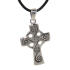 Anhänger aus 925 Sterling Silber, Kreuz, Keltenkreuz mit Spiralen