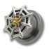 Ohrplug mit Spinnennetz 8-16mm