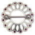 Brustwarzen Piercing Schild Göttin aus 925 Sterling Silber 12mm