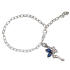 Silber Bettelarmband mit gefl&uuml;gelter Elfe