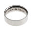 Edelstahlring glatt und glänzend 5.8mm breit mit individueller Gravur