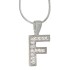 Anh&auml;nger Sterling Silber  Buchstabe F