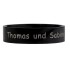 Edelstahlring glatt 8mm breit mit schwarzer PVD Beschichtung und Wunschgravur