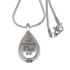 Ash pendant urn teardrop made of stainless steel