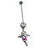 PTFE Stab mit Schwangerschaft-Motiv aus Stahl 299G