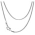 925 Sterling Silber Panzer Kette 41 46cm lang