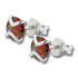 Ohrstecker aus 925 Sterling Silber mit Multicolor-Kristall